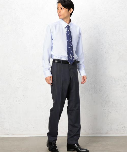 green label relaxing（グリーンレーベルリラクシング）の「[グアベロ] GUABELLO MOTION CH/ST SLIM NP パンツ ◆（スーツパンツ・メンズ・ダークグレー/ネイビー・80ｃｍ/76ｃｍ/72cm/84ｃｍ）」の11枚目の写真