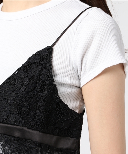 SLY（スライ）の「LACE BRALETTE C/A（キャミソール・レディース・ブラック/ブラウン/イエロー系その他・FREE）」の8枚目の写真