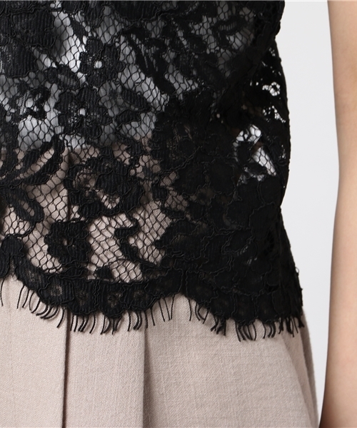 SLY（スライ）の「LACE BRALETTE C/A（キャミソール・レディース・ブラック/ブラウン/イエロー系その他・FREE）」の9枚目の写真