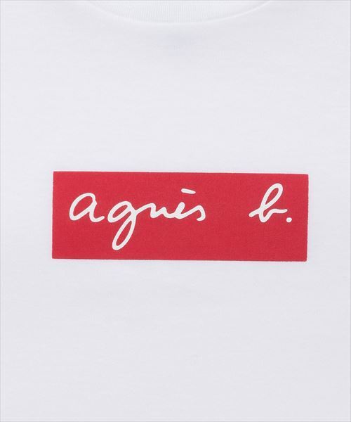 agnes b. pour ADAM ET ROPE' 】BOX LOGO T-shirts（Tシャツ