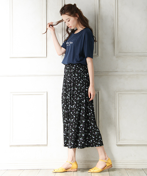 Honeys（ハニーズ）の「ガウチョパンツ（その他パンツ・レディース・ブラック系その他/ブルー系その他/ブラック/カーキ/ブラック系その他2・L/M）」の13枚目の写真