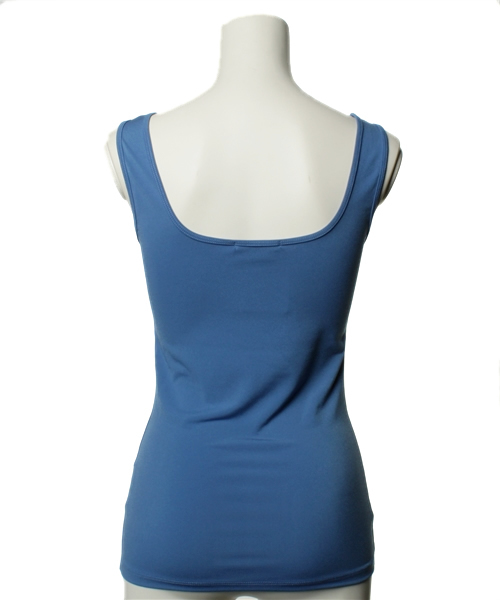 ROSE BUD（ローズバッド）の「STRECH TANK TOP（タンクトップ・レディース・ホワイト/オレンジ/マスタード/ブルー/ブラック・ONE SIZE）」の9枚目の写真