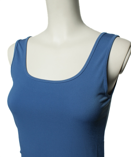 ROSE BUD（ローズバッド）の「STRECH TANK TOP（タンクトップ・レディース・ホワイト/オレンジ/マスタード/ブルー/ブラック・ONE SIZE）」の8枚目の写真