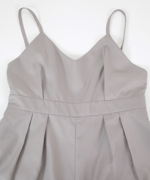 titivate(ティティベイト)の「ハイウエストワイドパンツオールインワン(つなぎ/オールインワン・レディース・ブラック/グレー/キャメル・M)」の11枚目の写真