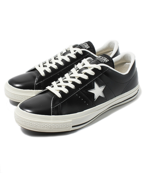 CONVERSE（コンバース）の「ONE STAR OX/ワンスター OX（スニーカー・メンズ・ホワイト×ブラック/ホワイト×レッド/ブラック×ホワイト・4.5/5/5.5/6/6.5/7/7.5/8/9/9.5/10.5/8.5）」の3枚目の写真