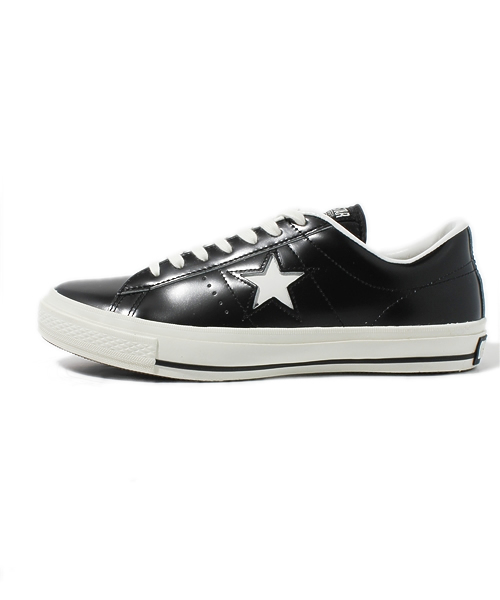 CONVERSE（コンバース）の「ONE STAR OX/ワンスター OX（スニーカー・メンズ・ホワイト×ブラック/ホワイト×レッド/ブラック×ホワイト・4.5/5/5.5/6/6.5/7/7.5/8/9/9.5/10.5/8.5）」の4枚目の写真