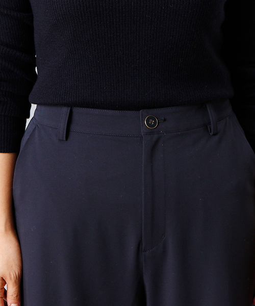 RIVE DROITE（リヴドロワ）の「ドライギャバセミワイドパンツ（その他パンツ・レディース・ベージュ/ネイビー/レンガ・36/38）」の15枚目の写真