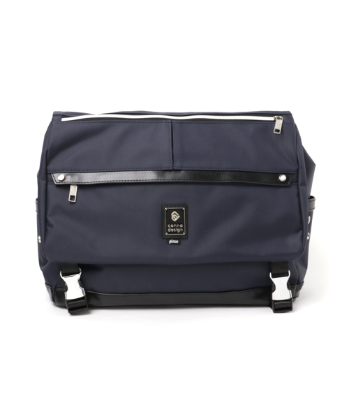 CONNA DESIGN（コンナデザイン）の「【glosso (グロッソ)】多機能 ショルダーバッグ（ショルダーバッグ・メンズ・チャコールグレー/ブラック/ネイビー・FREE）」の3枚目の写真