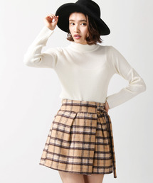 WEGO | WEGO/シャギーチェックラップキュロット(その他パンツ)
