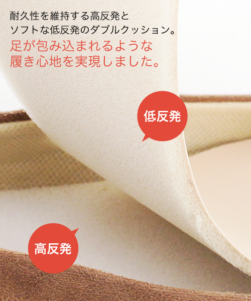 SESTO(セスト)の「マシュマロフィットバレエシューズ(パンプス・レディース・ピンクベージュ/キャメル/ライトベージュ/ブラック/ライトグレー・3L/M/L/S/LL)」の12枚目の写真
