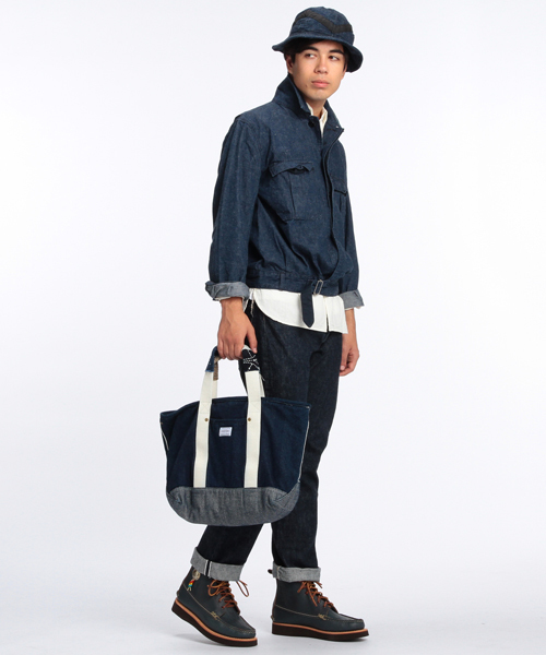 orSlow(オアスロウ)の「<Men's>orslow×fennica / Standard Dungarees(デニムパンツ・メンズ・インディゴブルー・30/31/32/29/34/36/28)」の16枚目の写真