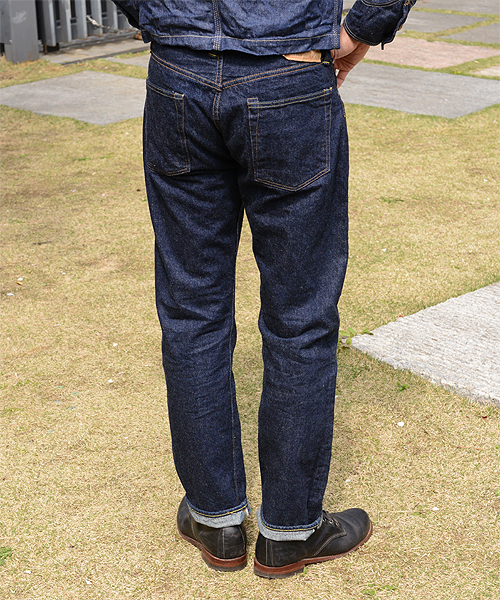 orSlow(オアスロウ)の「<Men's>orslow×fennica / Standard Dungarees(デニムパンツ・メンズ・インディゴブルー・30/31/32/29/34/36/28)」の10枚目の写真