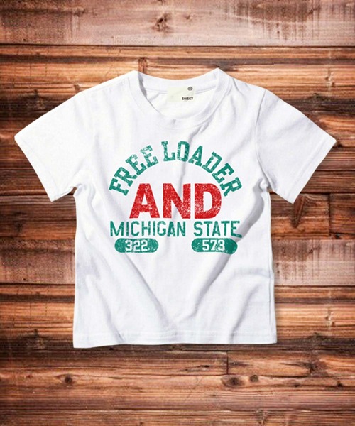 THE CASUAL（カジュアル）の「フロント プリント Tシャツ キッズ（Tシャツ/カットソー・キッズ・F/I/H/E/Q/P/N/O/S/T/M/G/R/A/B/L/D/C/J/K・110/130/100/120/140/150）」の2枚目の写真