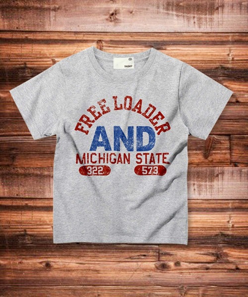 THE CASUAL（カジュアル）の「フロント プリント Tシャツ キッズ（Tシャツ/カットソー・キッズ・F/I/H/E/Q/P/N/O/S/T/M/G/R/A/B/L/D/C/J/K・110/130/100/120/140/150）」の3枚目の写真