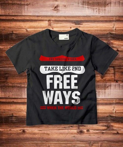 THE CASUAL（カジュアル）の「フロント プリント Tシャツ キッズ（Tシャツ/カットソー・キッズ・F/I/H/E/Q/P/N/O/S/T/M/G/R/A/B/L/D/C/J/K・110/130/100/120/140/150）」の6枚目の写真