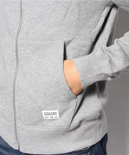 NIKE(ナイキ)の「2013 NIKE AS GF WS GP AW77 ナイキ ジップフーディ(パーカー・メンズ・ブラック/グレー/バーガンディー/ネイビー・MEDIUM/LARGE/X-LARGE)」の11枚目の写真