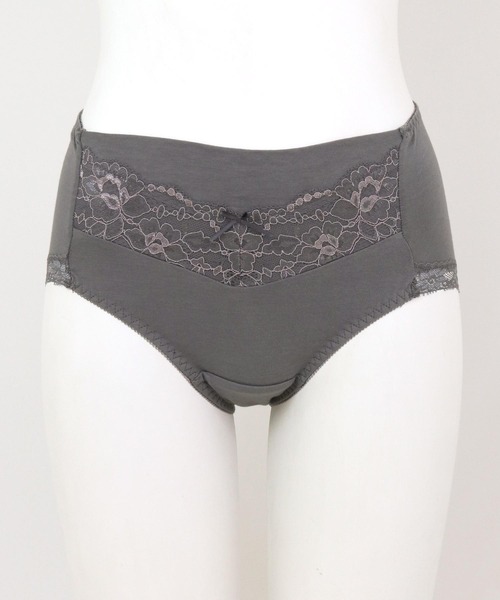 fran de lingerie(フランデランジェリー)の「fran SanitaryShorts サニタリーショーツ ヒップハング <ウィング対応>(ショーツ・レディース・ピンク/ネイビー/サックスブルー/クリアブラック/ミント/ブラック/サーモンピンク/ダークブルー/シルバーグレー・L/M/3L/S/LL)」の15枚目の写真