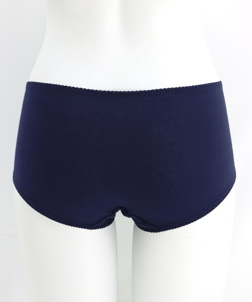 fran de lingerie(フランデランジェリー)の「fran SanitaryShorts サニタリーショーツ ヒップハング <ウィング対応>(ショーツ・レディース・ピンク/ネイビー/サックスブルー/クリアブラック/ミント/ブラック/サーモンピンク/ダークブルー/シルバーグレー・L/M/3L/S/LL)」の18枚目の写真