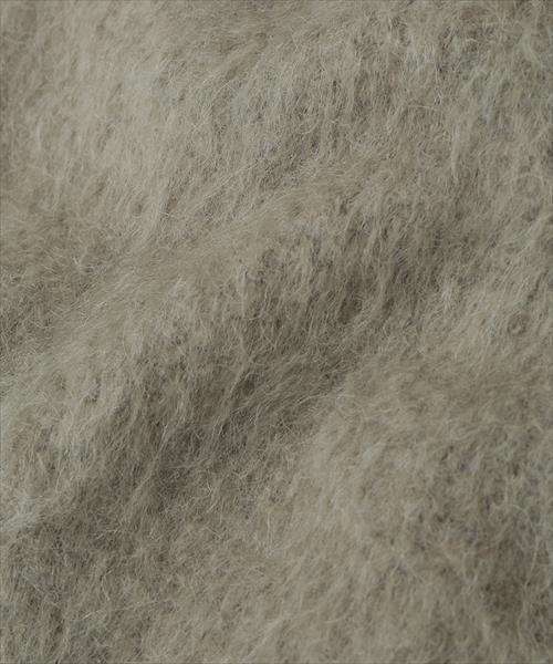 ADAM ET ROPE'(アダムエロペ)の「モヘヤシャギーストール(ストール/ショール・レディース・ベージュ系その他/グリーン系その他/イエロー・FREE)」の9枚目の写真