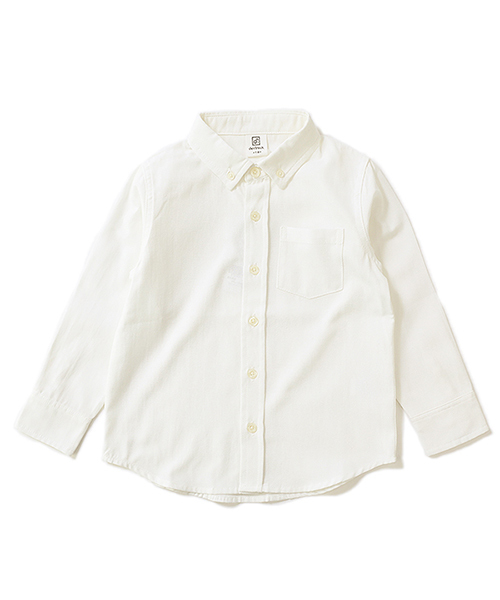 devirock（デビロック）の「ベーシックオックスフォードシャツ フォーマル（シャツ/ブラウス・キッズ・ピンク/ミント/ホワイト/ブルー・110cm/100cm/120cm/130cm/140cm/150cm/160cm）」の11枚目の写真