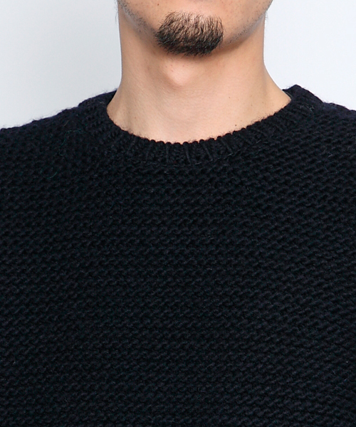 SILAS（サイラス）の「WL CREW KNIT（ニット/セーター・メンズ・ホワイト/グリーン/ネイビー・1/2/3）」の8枚目の写真