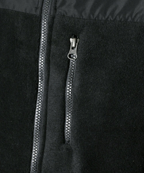 Magine(マージン)の「【Magine】FLEECE SWITCHING NYLON STAND JKT スタンドジャケット/1834-65(ブルゾン・メンズ・ブラック/ベージュ/グレー・44/46/48)」の5枚目の写真