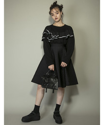 Candy Stripper | RANDOM FRILL DECORATED トップス(Tシャツ/カットソー)