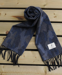 メンズのマフラー ブルー ネイビー 青色系 カモフラージュ柄 ファッション通販 Zozotown