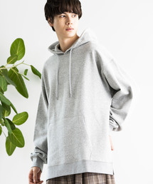 WEGO | WEGO/サイドスリットカラー起毛プルパーカー(パーカー)