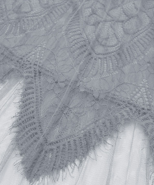 Pierrot(ピエロ)の「レース×プリーツ チュールスカート(スカート・レディース・ブラック/グレー/ピンク/アイボリー/ホワイト系その他・M)」の17枚目の写真