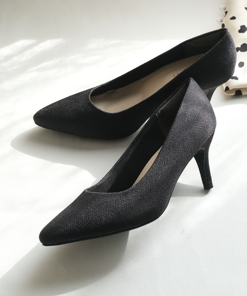 AmiAmi（アミアミ）の「走れるポインテッドトゥパンプス/7センチヒール/生地巻きヒールタイプ（パンプス・レディース・ライトグレー/ブラック/ネイビー/シルバー/アイボリー/パイソン/ブラック系その他/コーラル/ベージュ系その他2/ベージュ系その他/グレイッシュベージュ/ベージュ系その他3/ベージュ系その他4/グレー/レモンイエロー/ミックスグレー/ブラック系その他2/ブルー系その他/ホワイト系その他/パープル/カーキ/グレー系その他/ブラウン系その他/ワイン/レオパード/ホワイト系その他2/ベージュ系その他5/ピンクベージュ/オレンジ系その他/キャメル/ブラック系その他3/ブラウン/ライトオリーブ/ブラック系その他4/シルバー系その他/ブラウン系その他2/ライトブルー/ライトグリーン/ライトカーキ/ベージュ系その他6/シルバー系その他2/ブラック系その他5/グレー系その他2/その他/ブラック系その他6・40/38/39/35/36/37/34）」の7枚目の写真