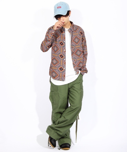 8(eight)(エイト)の「ボックスロゴ キャップ 帽子(キャップ・メンズ・ホワイト/ブラック/ベージュ/ネイビー/ピンク/ブルー系その他/インディゴブルー・FREE)」の18枚目の写真