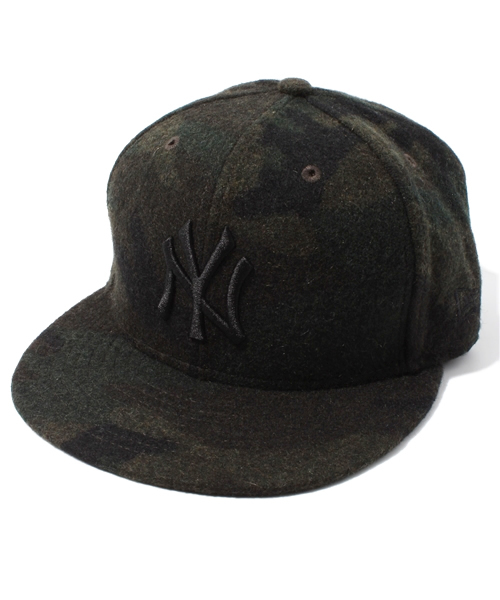 NEW ERA(ニューエラ)の「WEGO/NY CAMOUFLAGE(キャップ・メンズ・グリーン系その他・SMALL)」の1枚目の写真