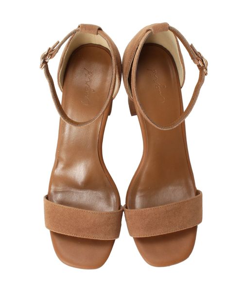 Ungrid（アングリッド）の「フェイクスウェードヒールサンダル（サンダル・レディース・グレー/キャメル・S/M/L）」の7枚目の写真