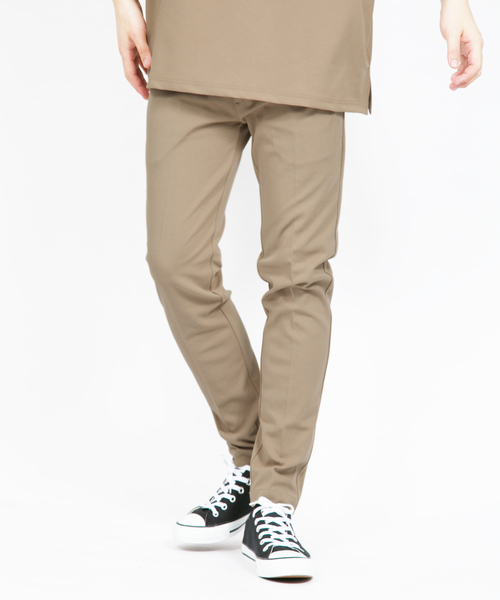 【セール】Bling Leads/梨地ジャージスリムテーパードパンツ（その他パンツ）｜Bling Leads（ブリングリーズ）