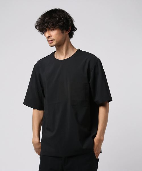 GLOSTER(グロスター)の「ドライクロスTシャツ(Tシャツ/カットソー・メンズ・ライトグレー/ブラック/キャメル・S/M/L/XL)」の20枚目の写真