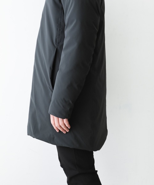ATTACHMENT(アタッチメント)の「3レイヤーライトタフタ フーデットダウンコート(ダウンジャケット/コート・メンズ・ブラック/グレー系その他・2/3/1)」の17枚目の写真