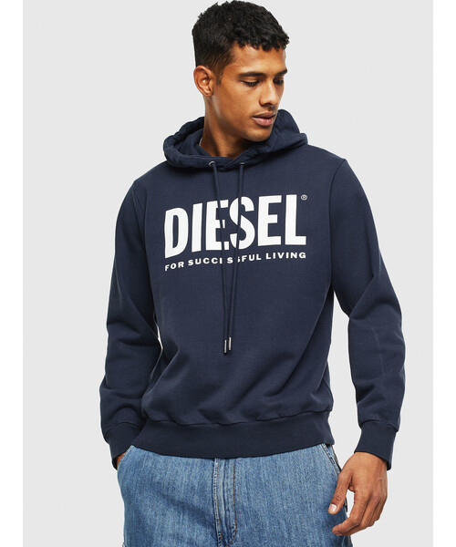 ネイビー Diesel ディーゼル ネイビー パーカーの通販 By K S Shop ディーゼルならラクマ メンズ