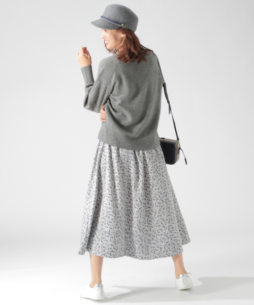 BAYFLOW（ベイフロー）の「アソートガラタックフレアスカート（スカート・レディース・ブラウン/グレー/オフホワイト・SMALL/MEDIUM）」の14枚目の写真