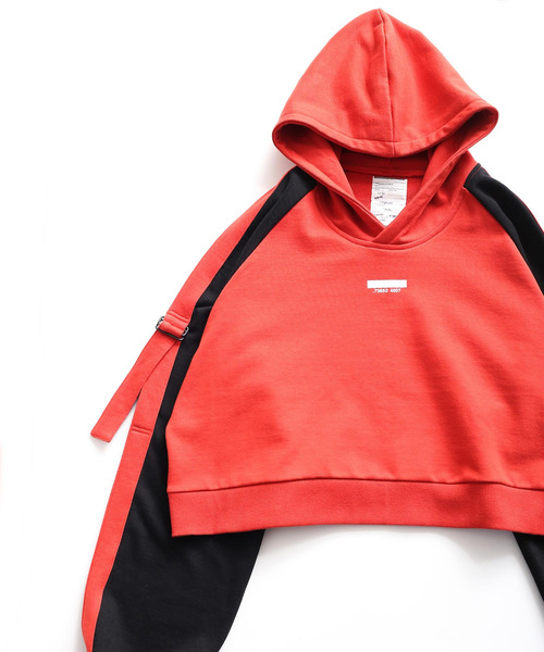 SHAREEF(シャリーフ)の「SHORT TRACK PARKA(パーカー・メンズ・ホワイト/ブラック/ダークグリーン/ライム/オレンジ・1/2/3)」の17枚目の写真