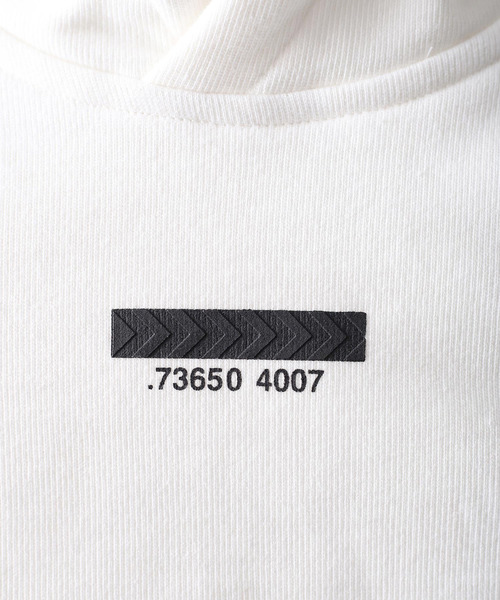 SHAREEF(シャリーフ)の「SHORT TRACK PARKA(パーカー・メンズ・ホワイト/ブラック/ダークグリーン/ライム/オレンジ・1/2/3)」の6枚目の写真