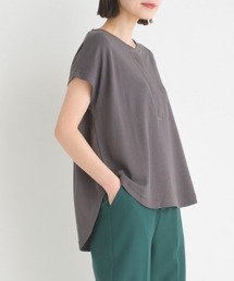 OMNES Another Edition | ベアワッフルヘンリーネックトップス(Tシャツ/カットソー)