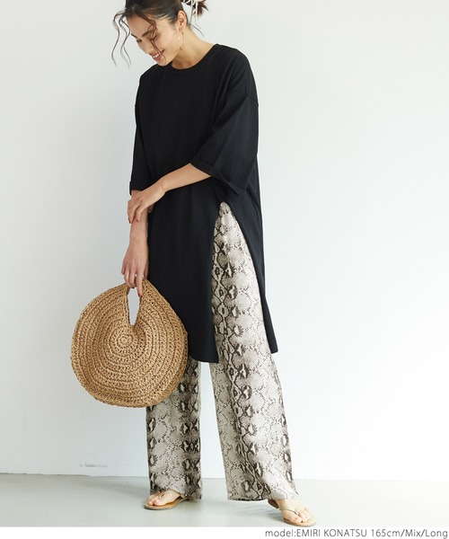 coca（coca）（コカ）の「パイソン柄リラックスパンツ（その他パンツ・レディース・その他・SHORT/LONG）」の12枚目の写真