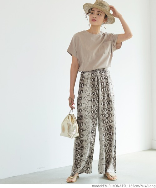 coca（coca）（コカ）の「パイソン柄リラックスパンツ（その他パンツ・レディース・その他・SHORT/LONG）」の11枚目の写真