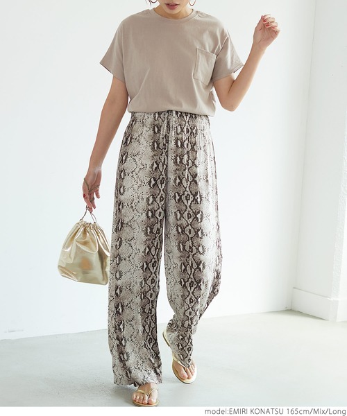 coca（coca）（コカ）の「パイソン柄リラックスパンツ（その他パンツ・レディース・その他・SHORT/LONG）」の10枚目の写真