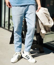 BAYFLOW | デニムメッシュテーパードパンツ(デニムパンツ)