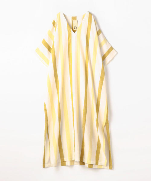 【新品】トゥモローランド　マラケシュライフ　別注　カフタンドレス　ワンピース セール】 【別注】MARRAKESHI LIFE×TOMORROWLAND カフタンドレス