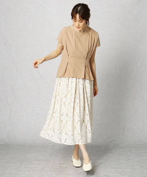 Comme Ca Mature(コムサマチュア)の「シャーリング シャツプルオーバー(シャツ/ブラウス・レディース・ネイビー/キャメル/ダークカーキ・MEDIUM/LARGE/X-LARGE)」の21枚目の写真