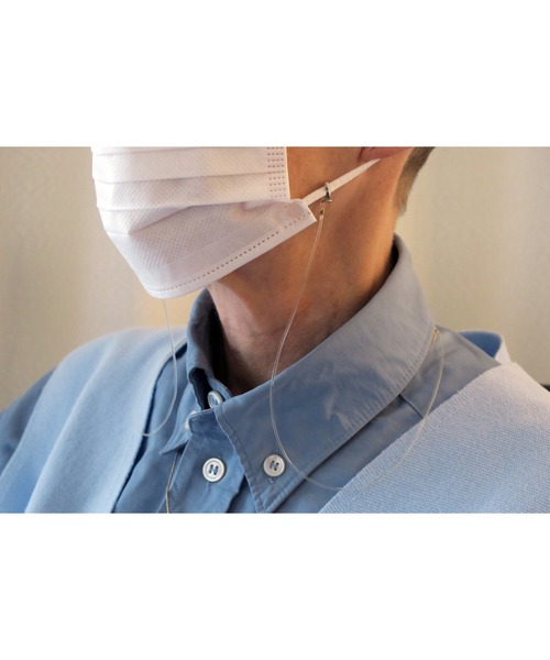 PHINGERIN（フィンガリン）の「PHINGERIN MASK CABLE (PD-202-NA-091)（マスク・メンズ・クリア・FREE）」の8枚目の写真