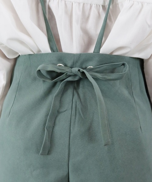 Riberry(リベリー)の「ツイルサロペット(サロペット/オーバーオール・レディース・チャコールグレー/ライトグレー/カーキ/キャメル・MEDIUM)」の18枚目の写真